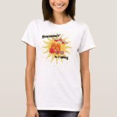 "Summer is Calling" met zonneschijn en strandspull T-shirt (Voorkant)