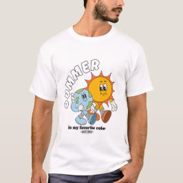 Summer is mijn favoriete kleur t-shirt