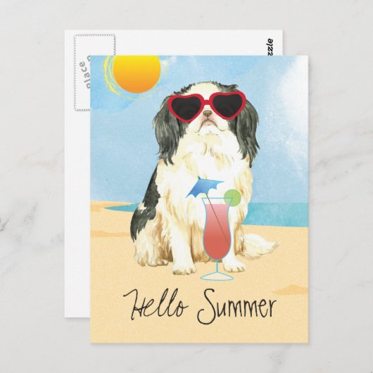 Summer Japans Briefkaart (Voorkant / Achterkant)