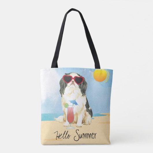 Summer Japans Canvas tas (Achterkant)