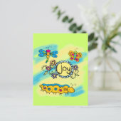 Summer Joy Briefkaart (Staand voorkant)