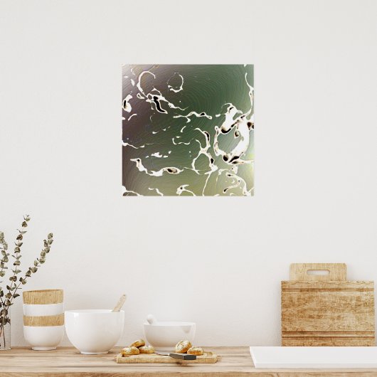 Summer Joy, Detail 1a, SPARKLE Poster (Keuken)