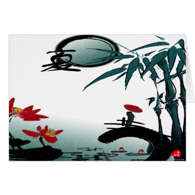 Summer Kaart (Voorkant Horizontaal)