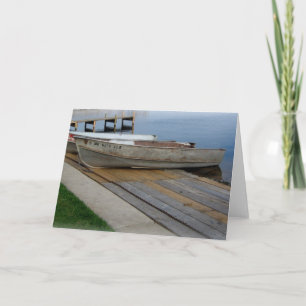 SUMMER KAART: Lake Harriet, 'Boats Docked'_ Kaart