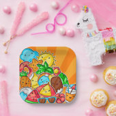 Summer Kawaii Papieren Bordje (Feest)