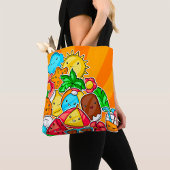 Summer Kawaii Tote Bag