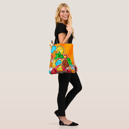 Summer Kawaii Tote Bag