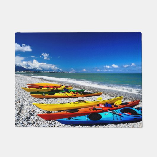 Summer Kayaking Deurmat (Voorkant)