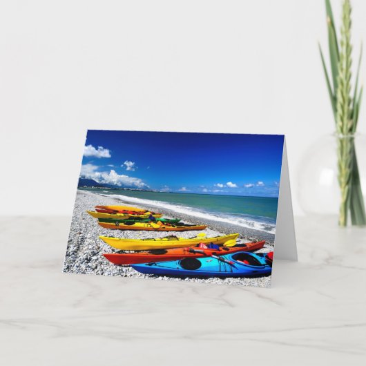 Summer Kayaking Kaart (Voorkant)