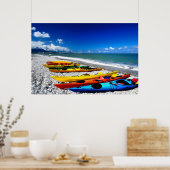 Summer Kayaking Poster (Keuken)