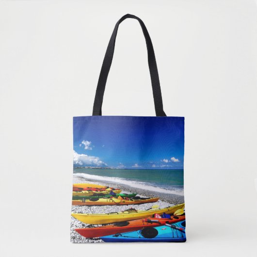 Summer Kayaking Tote Bag (Voorkant)