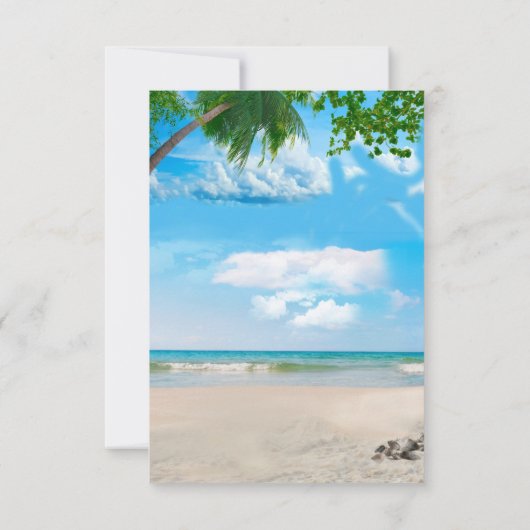 Summer Kerstmis bedankt (Achterkant)