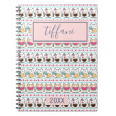 Summer Kitty Cats Spiral Photo Notitieboek (Voorkant)