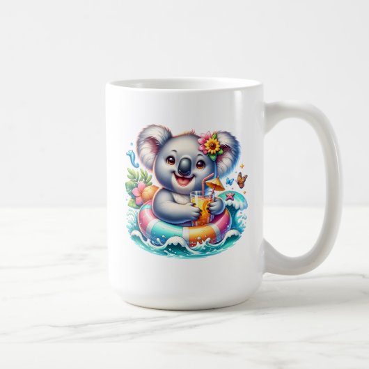 Summer Koala Sublimation Clipart-97702 Koffiemok (Rechts)