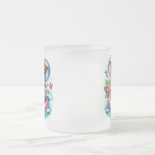 Summer Koala Sublimation Clipart-97702 Matglas Koffiemok (Center)