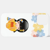 Summer Kokeshi Doll - Yellow Kimono Geisha Girl Case-Mate iPhone Case (Achterkant / Rechts)