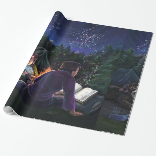 Summer Kovernachten Cadeaupapier (Uitgerold)