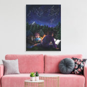 Summer Kovernachten Canvas Afdruk (Insitu (Woonkamer))