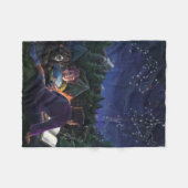 Summer Kovernachten Fleece Deken (Voorkant (Horizontaal))