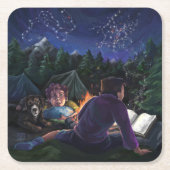 Summer Kovernachten Kartonnen Onderzetters (Voorkant)