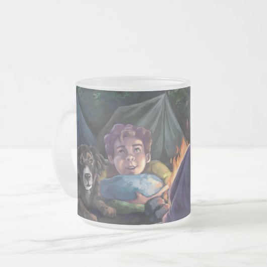 Summer Kovernachten Matglas Koffiemok (Voorkant links)