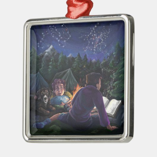 Summer Kovernachten Metalen Ornament (Links)