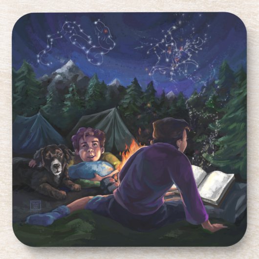 Summer Kovernachten Onderzetter (Voorkant)