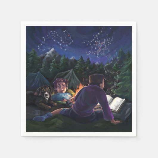 Summer Kovernachten Servetten (Voorkant)