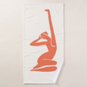 Summer Lady Beach Towel Badhanddoek (Badhanddoek)