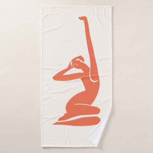 Summer Lady Beach Towel Badhanddoek (Badhanddoek)