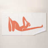 Summer Lady Beach Towel Badhanddoek (Badhanddoek)