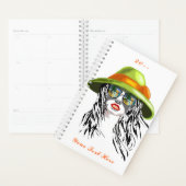 Summer Lady Planner aangepaste tekst en jaar (Display)