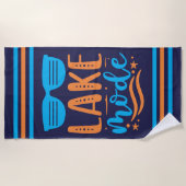 Summer Lake Mode streep rand Strandlaken (Voorkant)