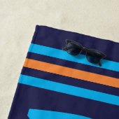 Summer Lake Mode streep rand Strandlaken (In situ)