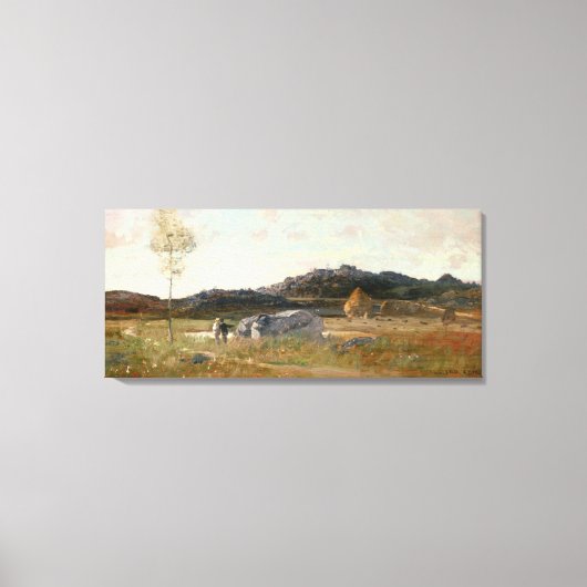 Summer Landscape Canvas Afdruk (Voorkant)