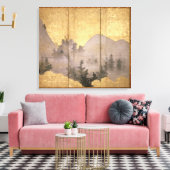 Summer Landscape Canvas Afdruk (Insitu (Woonkamer))