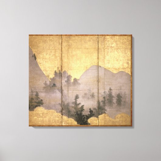 Summer Landscape Canvas Afdruk (Voorkant)