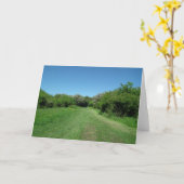 Summer Landscape Kaart (Gele Bloem)