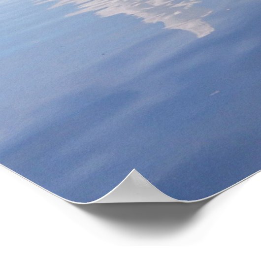 Summer Landscape met River Poster (Hoek)