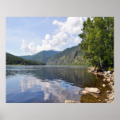 Summer Landscape met River Poster (Voorkant)
