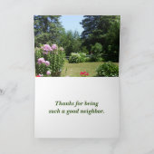 Summer Lawn-Good Buurdag Bedankt voor je creditcar (Binnen)