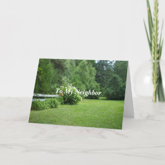 Summer Lawn-Good Buurdag Bedankt voor je creditcar