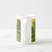 "Summer Lawn"-wolschilderlandschap groene schoppen Porselein Kop (Achterkant)