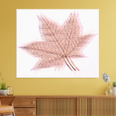 Summer Leaf #2 Canvas Afdruk (Insitu (Woonkamer))