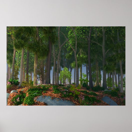 Summer Leaves Print (Voorkant)