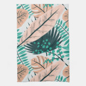 Summer Leaves Theedoek (Verticaal)
