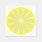 Summer Lemon Fruit Party Napkins Servet (Voorkant)