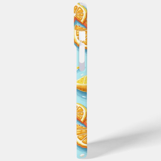 SUMMER LEMON iPHONE 15 PRO MAX HOESJE (Achterkant / Links)