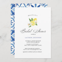 Summer Lemon & Mediterranean Tegels Bridal