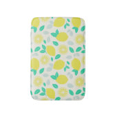Summer Lemon Pattern in Cream Badmat (Voorkant Verticaal)